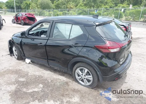 2023 Nissan Kicks S Xtronic Cvt из США, поврежденный, VIN 3N1CP5BV8PL474051